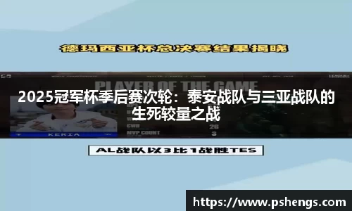 2025冠军杯季后赛次轮：泰安战队与三亚战队的生死较量之战
